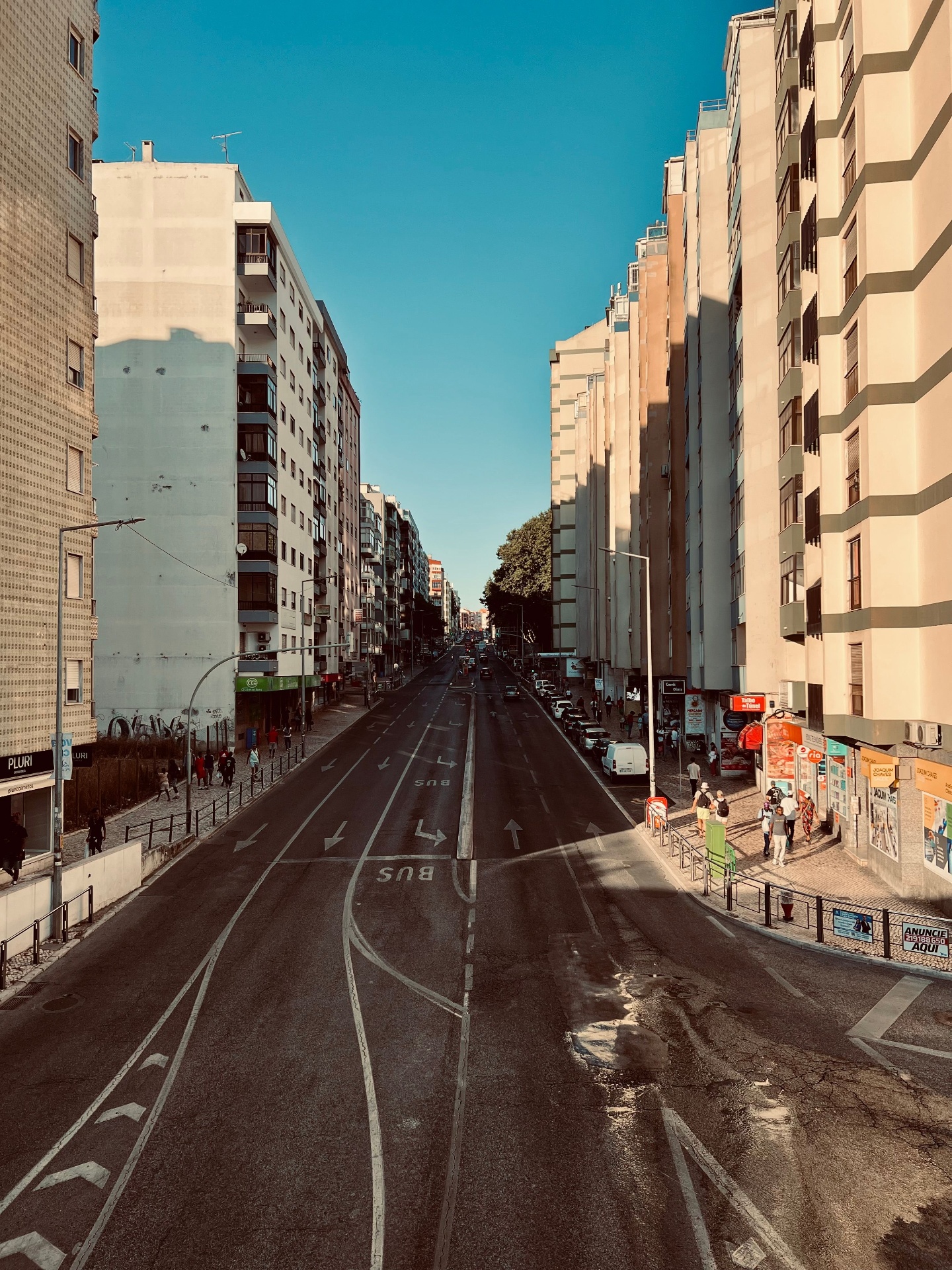 Avenidas Novas neighbourhood in Lisbon